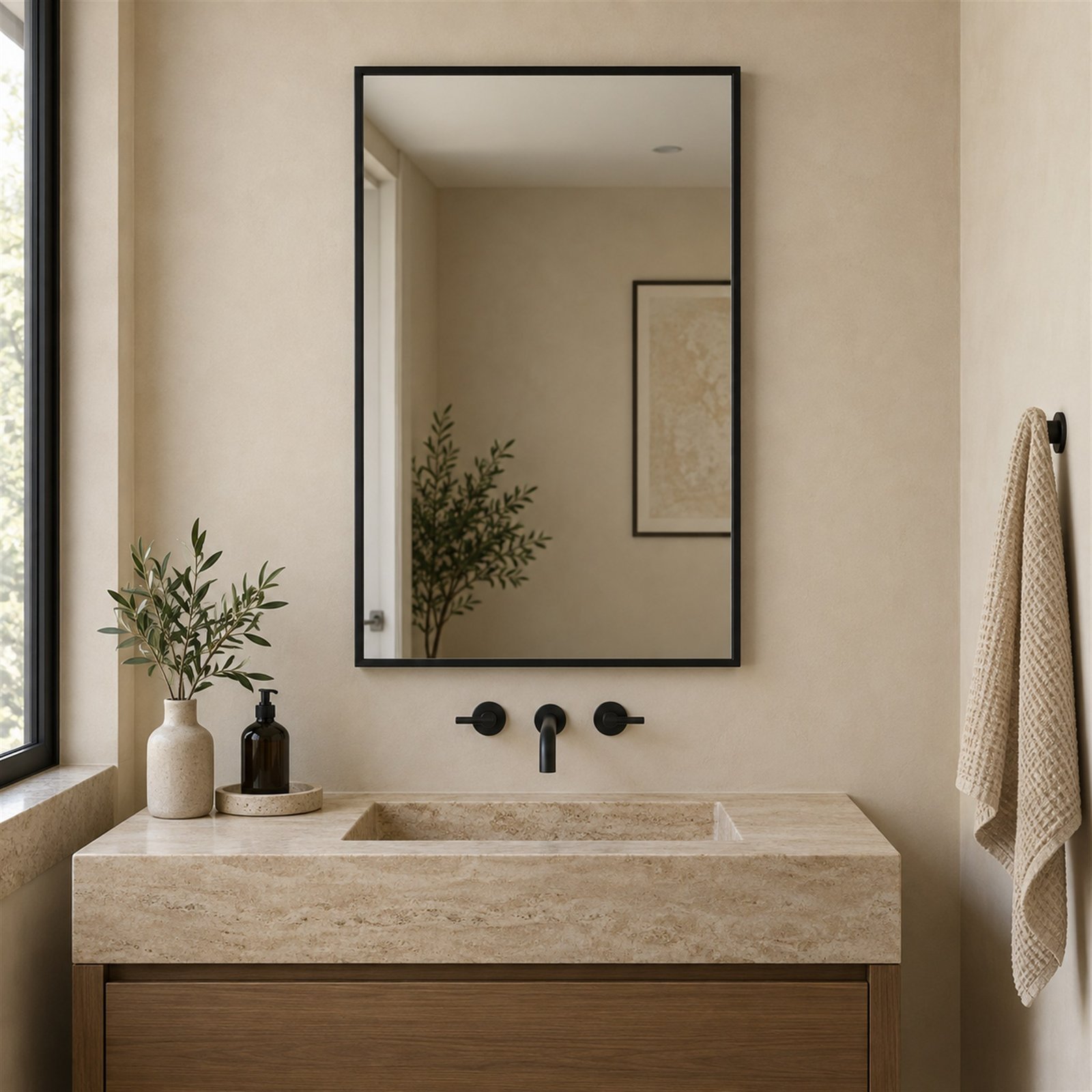 Rectangular 100 × 60 cm
